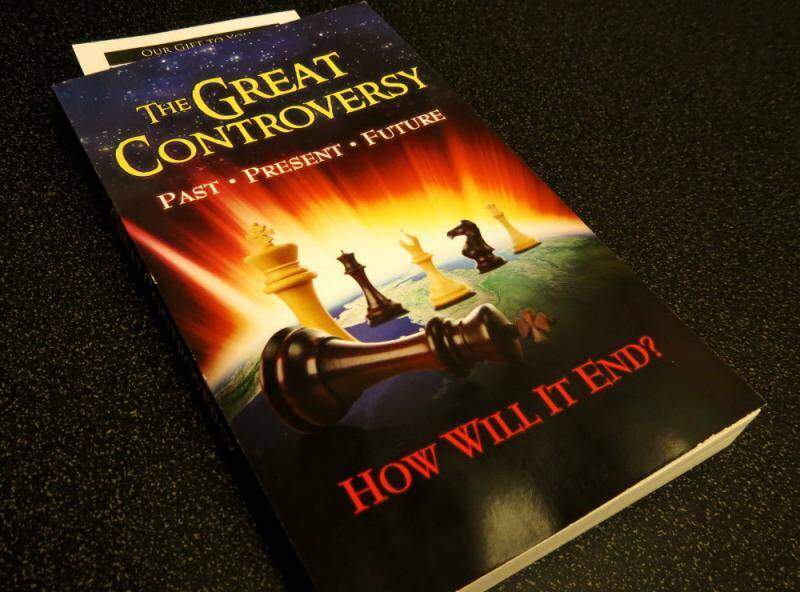 the great controversy book in mail