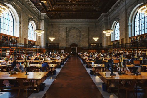 The central library of one of the Adventist universities, as Adventist educational institutes spread out across the globe