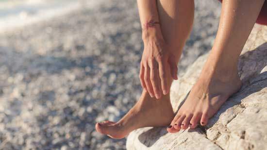 Feet, reminding us of the foot washing ceremony Adventists participate in before Communion