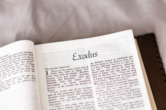 Exodus, 2nd book of the Bible, as we study how God speaks to Moses through a burning bush and gives him message for Pharaoh.