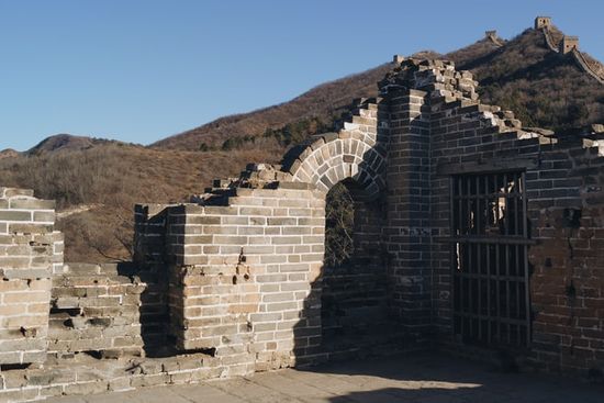 Ancient ruins of buildings like what might still exist of of Jericho that Joshua led victory over.