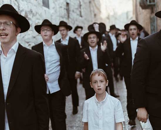 A group of Jews, who consider Abraham the founder of their faith