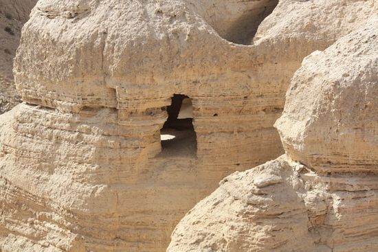 Qumran Caves The Qumran Caves are where the Dead Sea Scrolls were discovered.