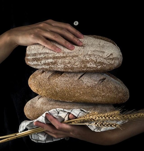 Unleavened bread, like what the Jews would have eaten during Passover