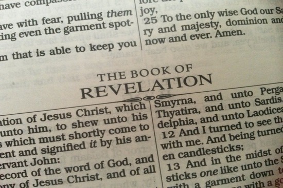 The book of Revelation, written by John