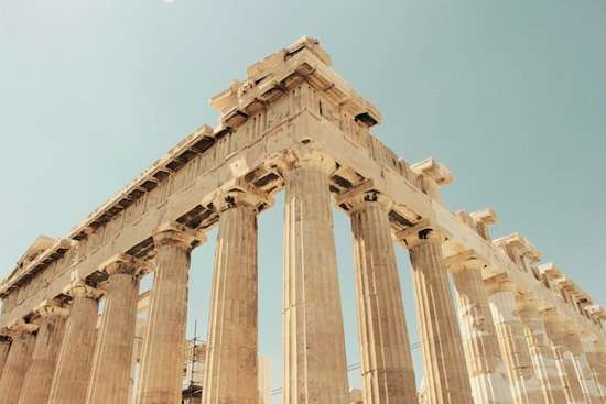 The Parthenon in Athens, Greece, a place where Andrew may have gone as a missionary