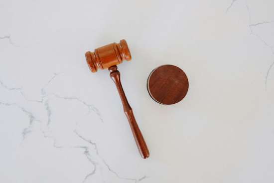  A gavel of judgment